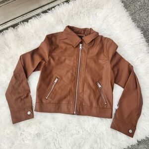 New Look Faux Leather Jacket. Size Medium. New without tags.